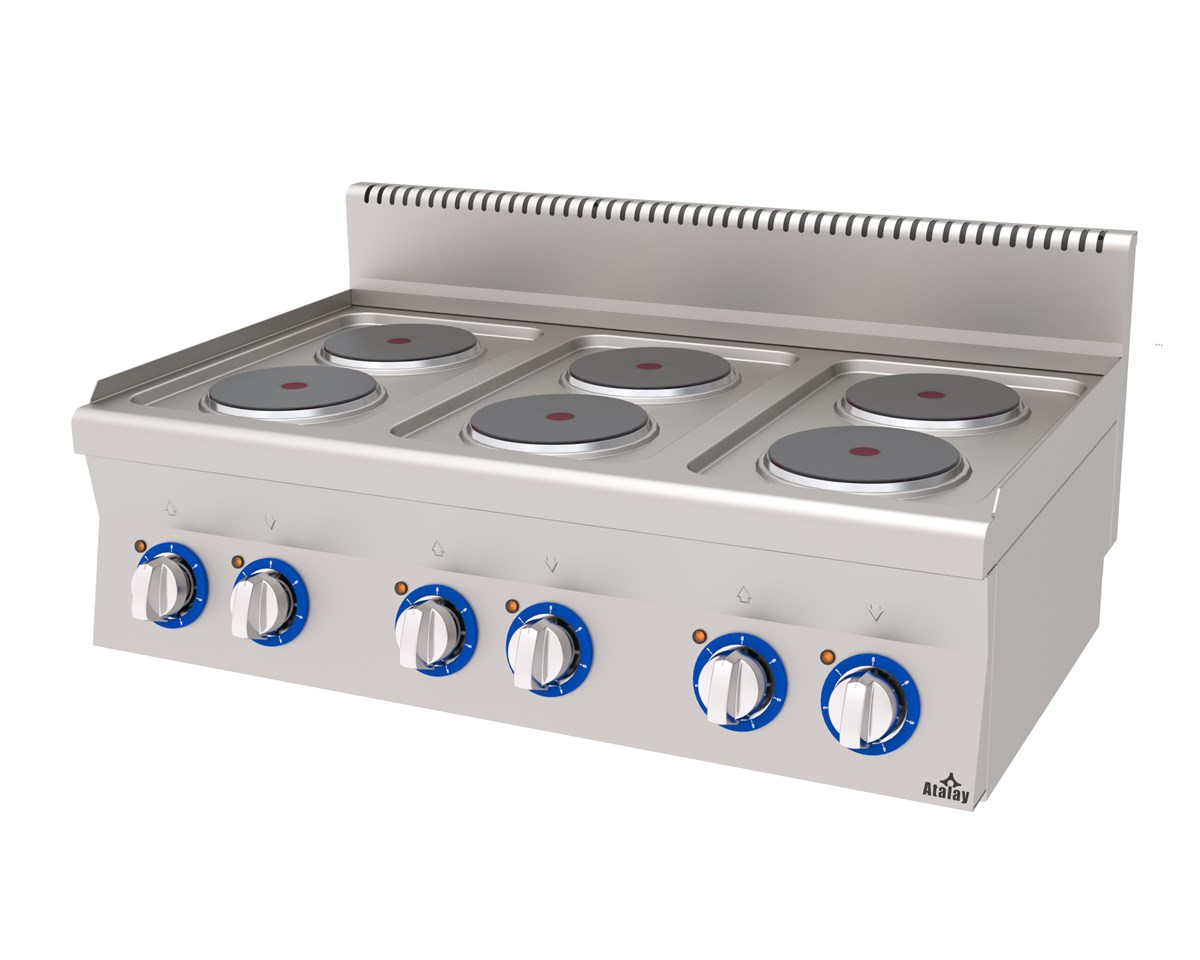 Atalay E AEO-1060 Elektrikli Ocak 6 Plateli Set Üstü 100x60x30 