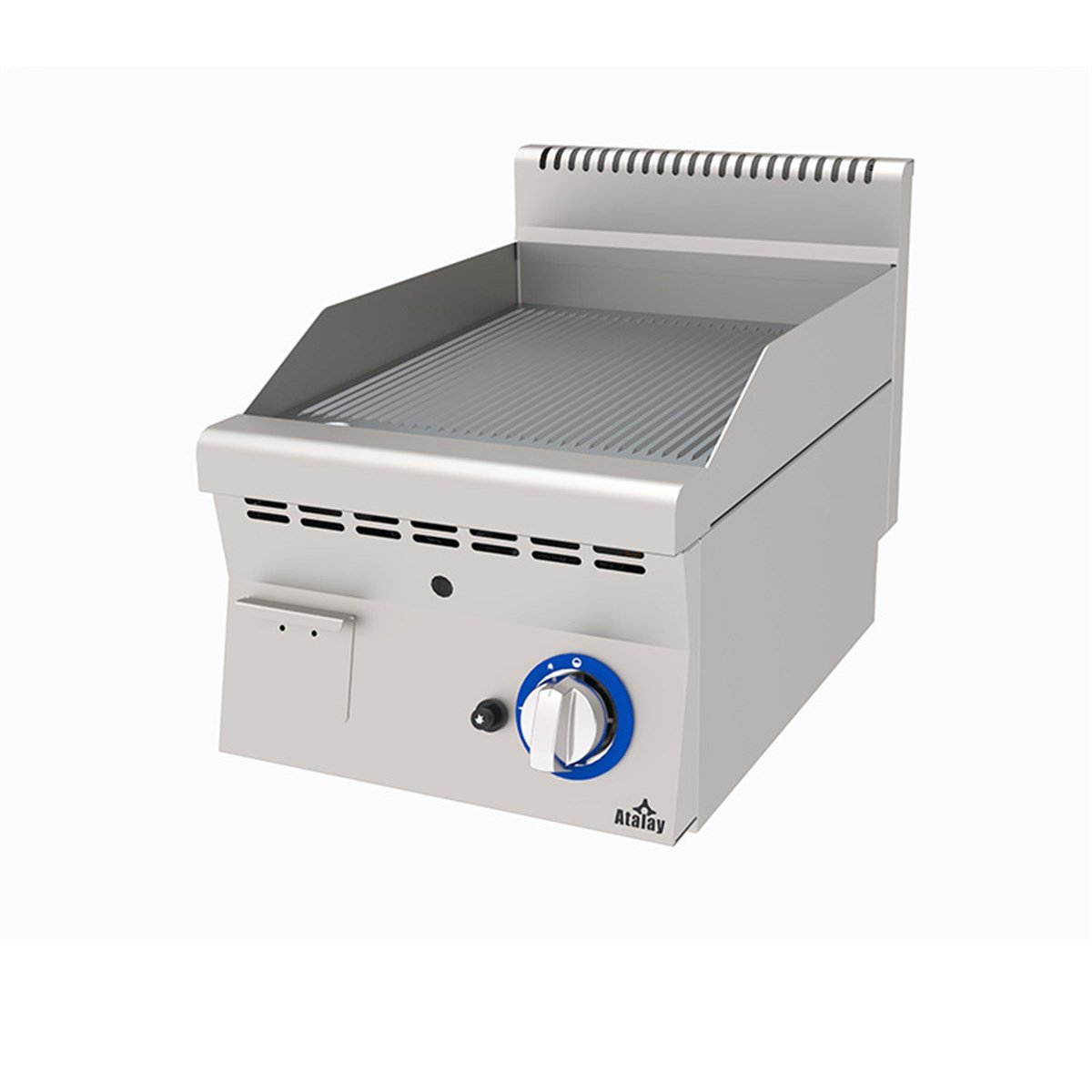 Atalay E AGI-460-N Gazlı Pleyt Izgara Oluklu Yüzeyli Ce Belgeli 40x60x30