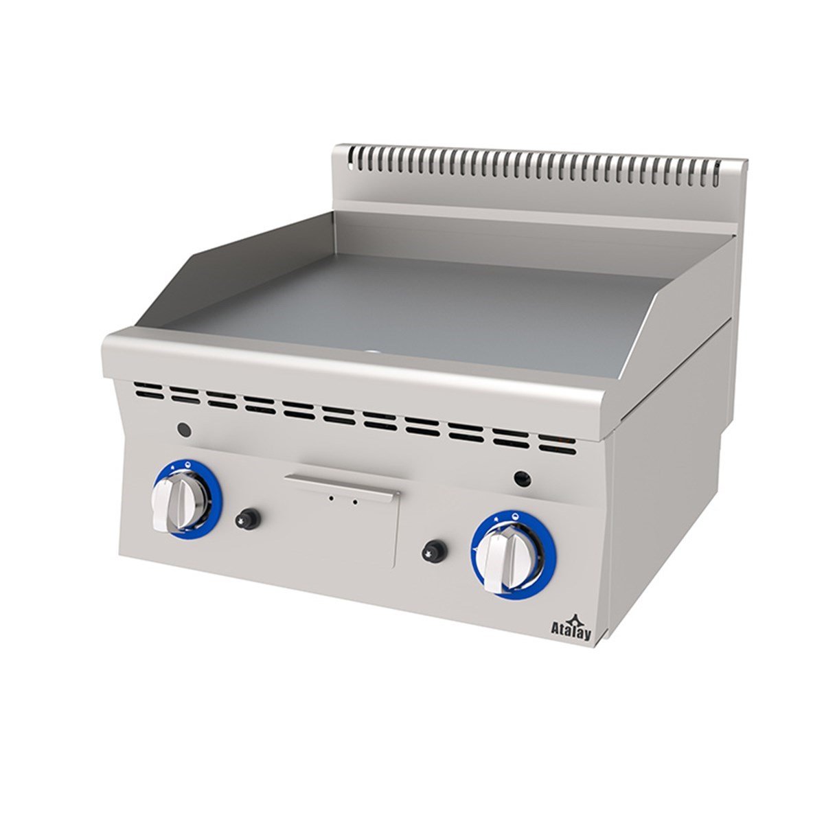 Atalay E AGI-660 Gazlı Düz Pleyt Izgara Ce Belgeli 60x60x30 