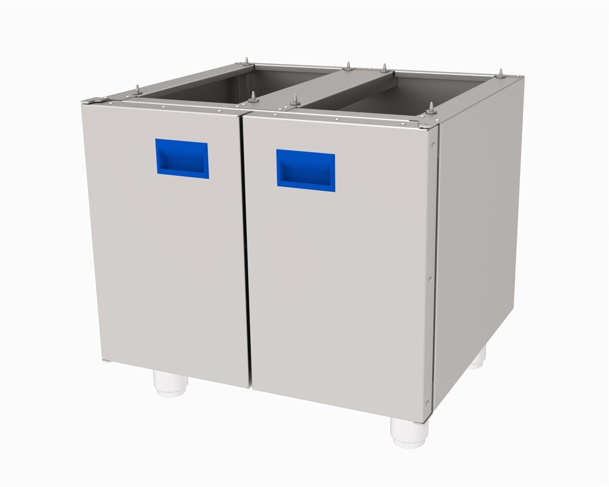 Atalay E AST-66 Paslanmaz Set Altı Tezgah 60x60x55