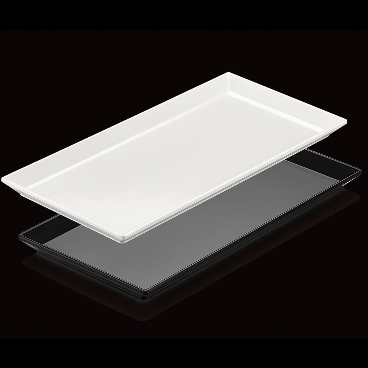Biradlı Brd-103314 Açık Büfe Pastahane Sunum Tepsi 35X17X2 Cm BeyazBiradlıBR.BRD-103314-B