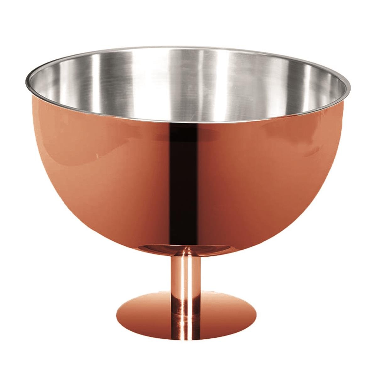 Biradlı Brd-3073-Bakır Çelik Punch Kase 16x18 Cm