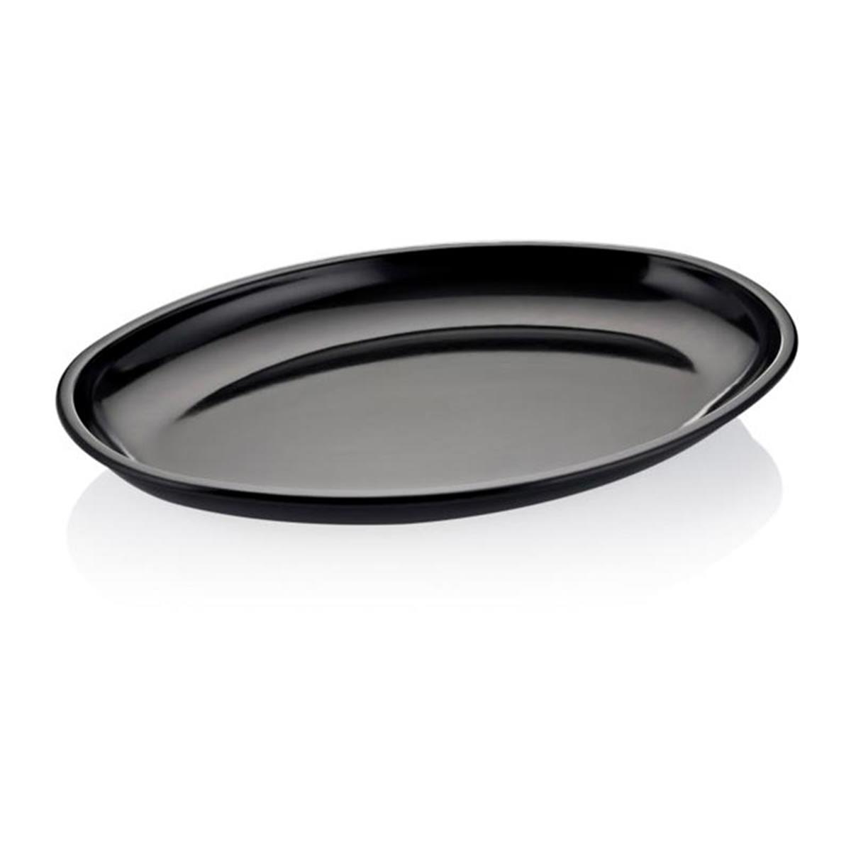 Biradlı Fts-1957 Melamin Tabak Oval 48X34X5 Cm