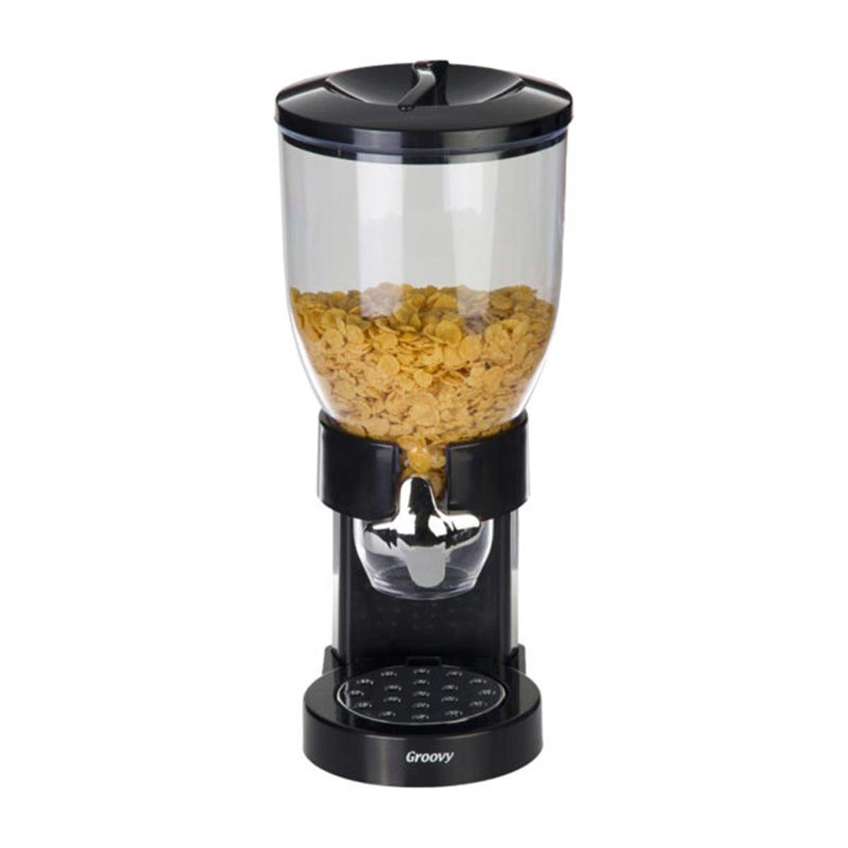 Biradlı Grv-10413 Tekli Corn Flakes Dispenser 3,5 Beyaz-SiyahBiradlıBR.GRV-10413
