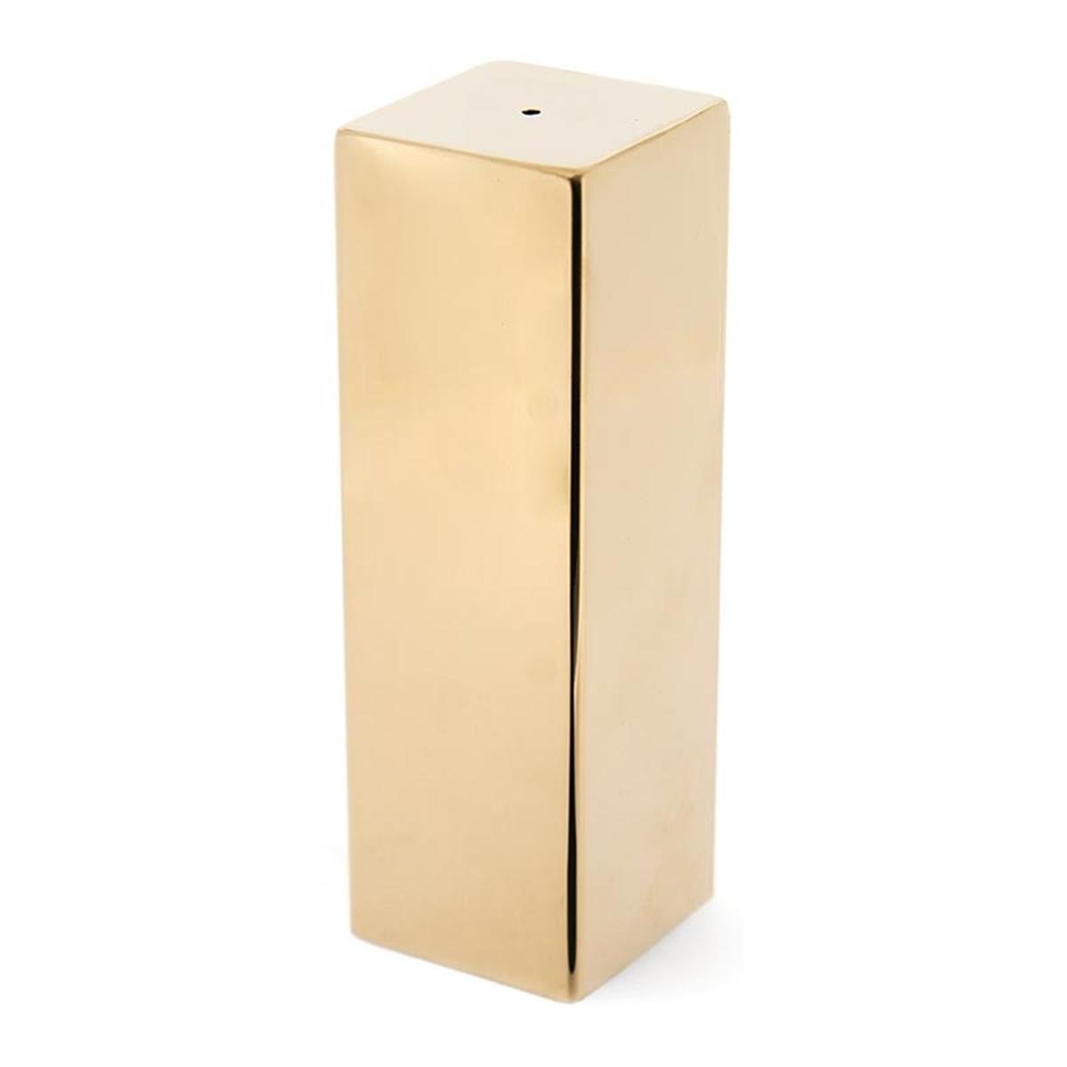 Biradlı Grv-109-Xl-Altın Tekli Biberlik Kare Altın 4X4X12,5 cm