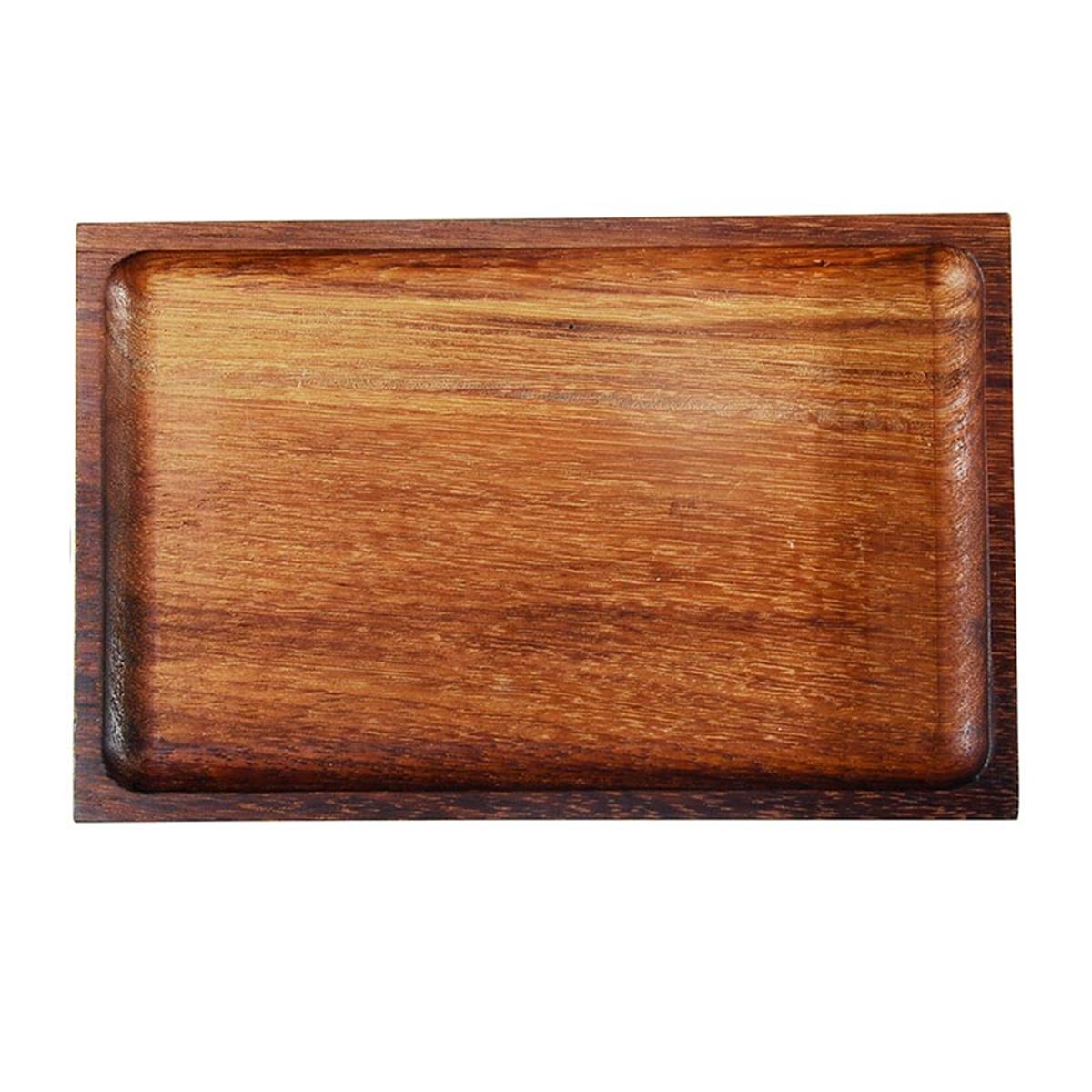 Biradlı Grv-1790 İroko Tabak 25x16 Cm