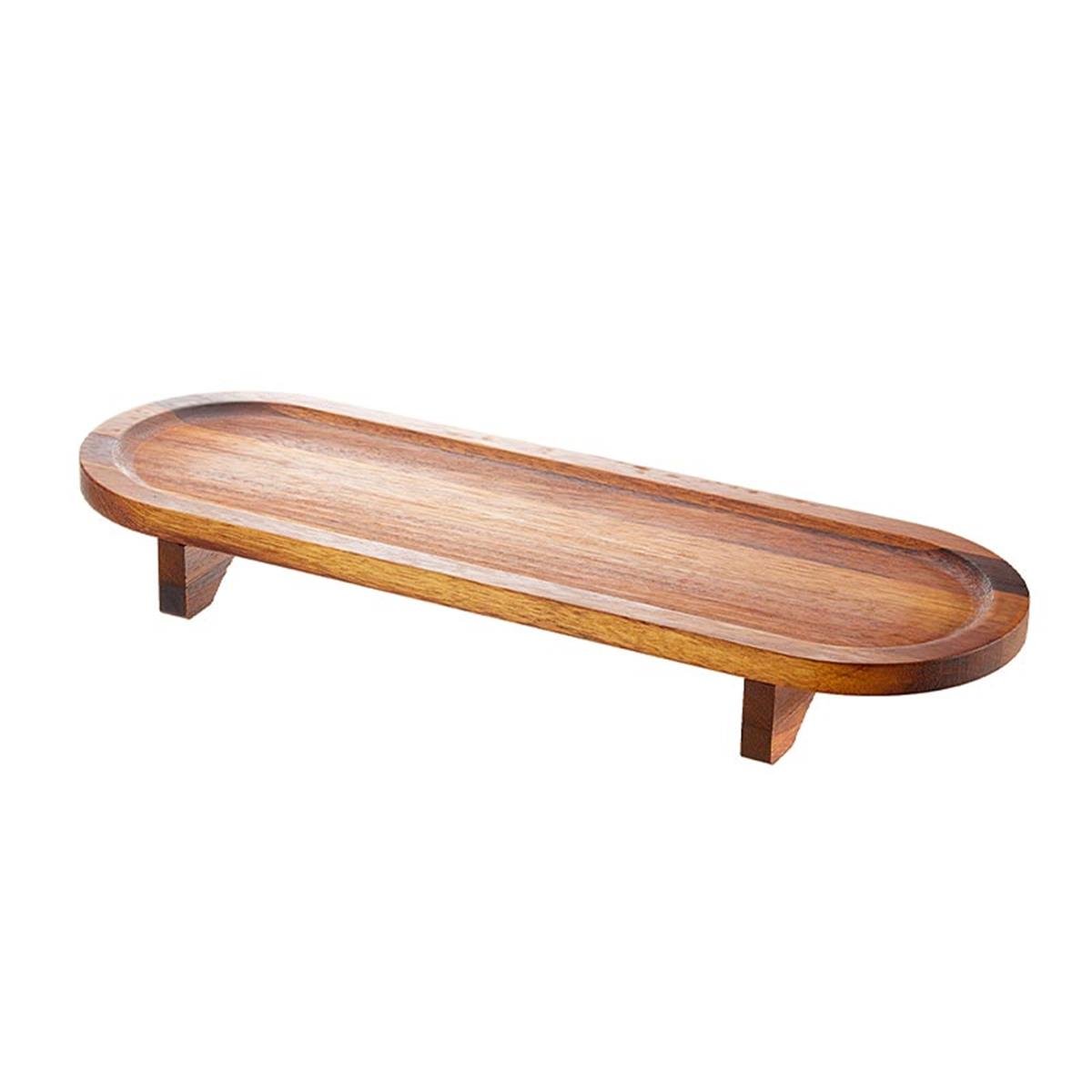 Biradlı Grv-1876 İroko Ayaklı Kebap Sunum 20x150x5cmBiradlıBR.GRV-1876