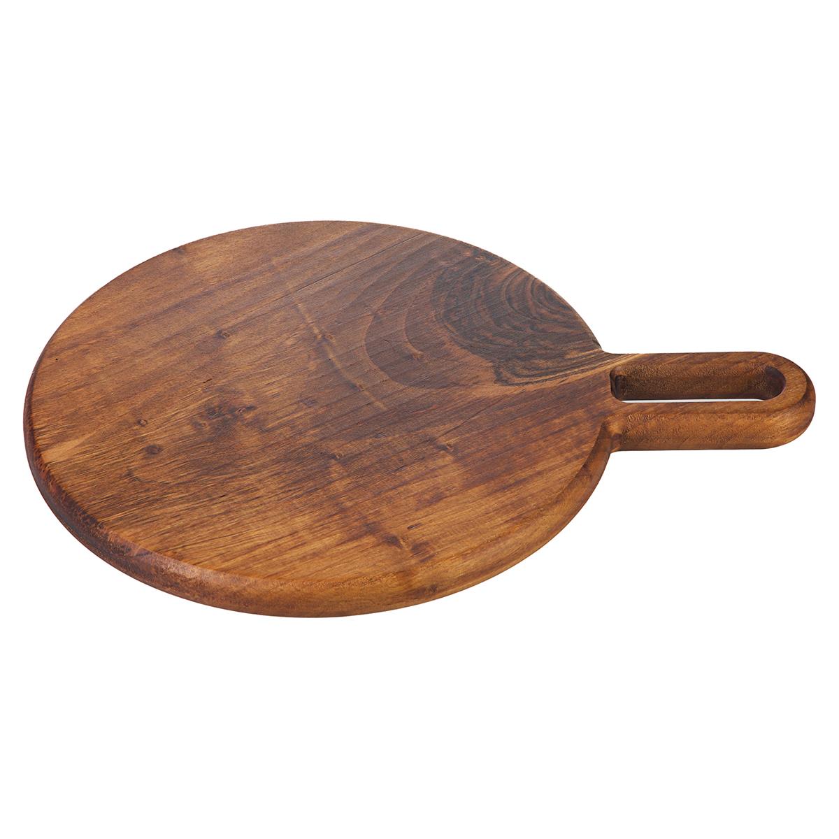 Biradlı Grv-1887 Ceviz Pizza Sunum Tahtası 40x30CmBiradlıBR.GRV-1887