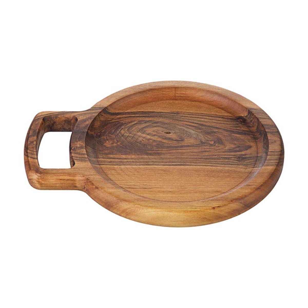Biradlı Grv-1891 Ceviz Tek Kulplu Sunum Tahtası 29x2,4CmBiradlıBR.GRV-1891