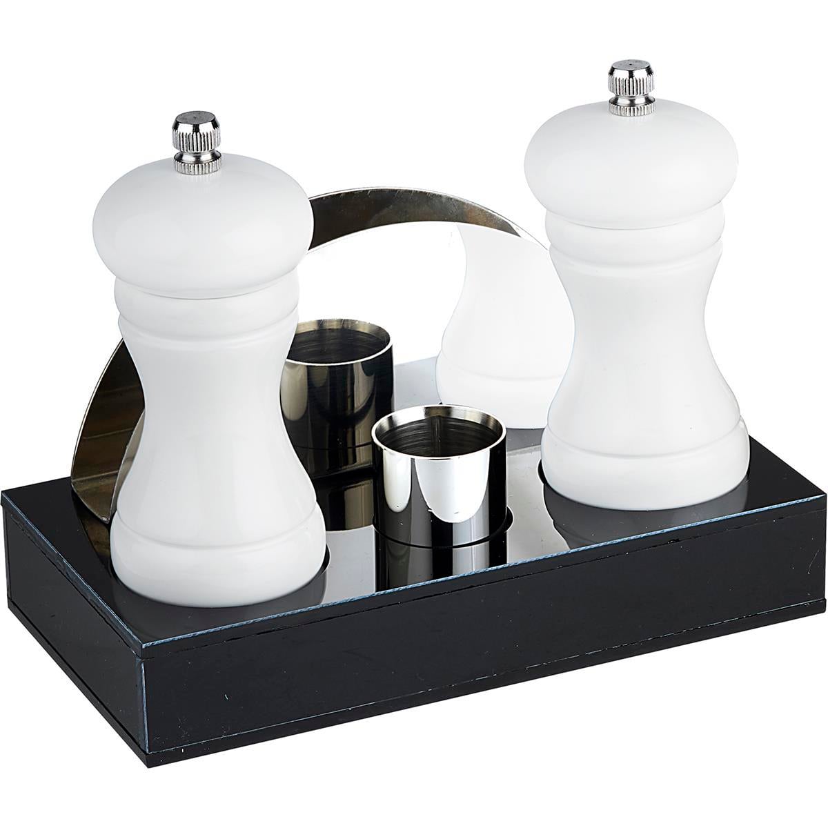 Biradlı Grv-199 4 Lü Menaj Set 18,5X9,5 H3Cm Kırmızı,Siyah,Beyaz BiradlıBR.GRV-199