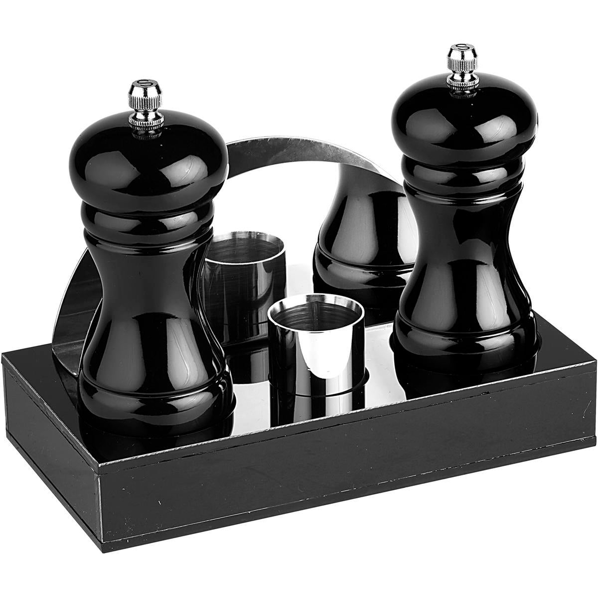 Biradlı Grv-199 4 Lü Menaj Set 18,5X9,5 H3Cm Kırmızı,Siyah,Beyaz BiradlıBR.GRV-199