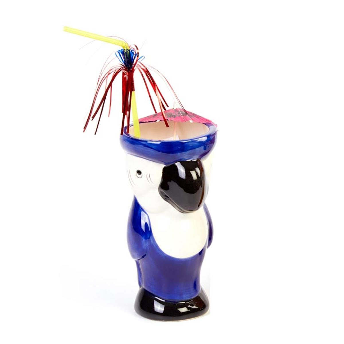 Biradlı Grv-20205 Ceramıc Tiki Mug 8x17 cm400 CcBiradlıBR.GRV-20205