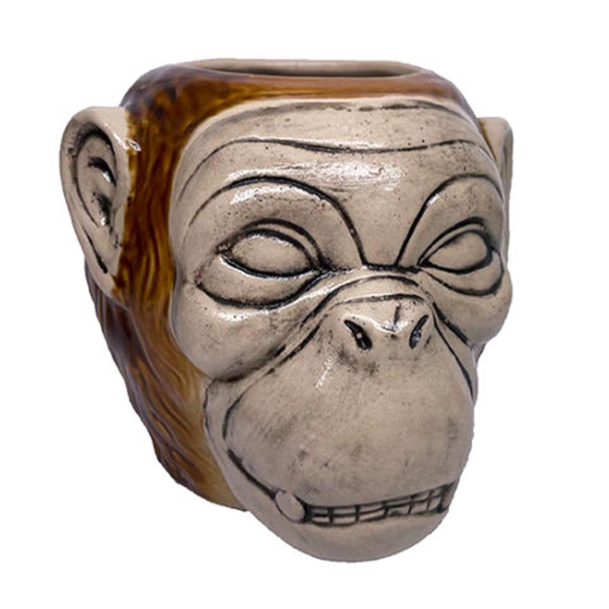 Biradlı Grv-20224 Seramik Tiki Mug 12x14 Cm 750 Cc