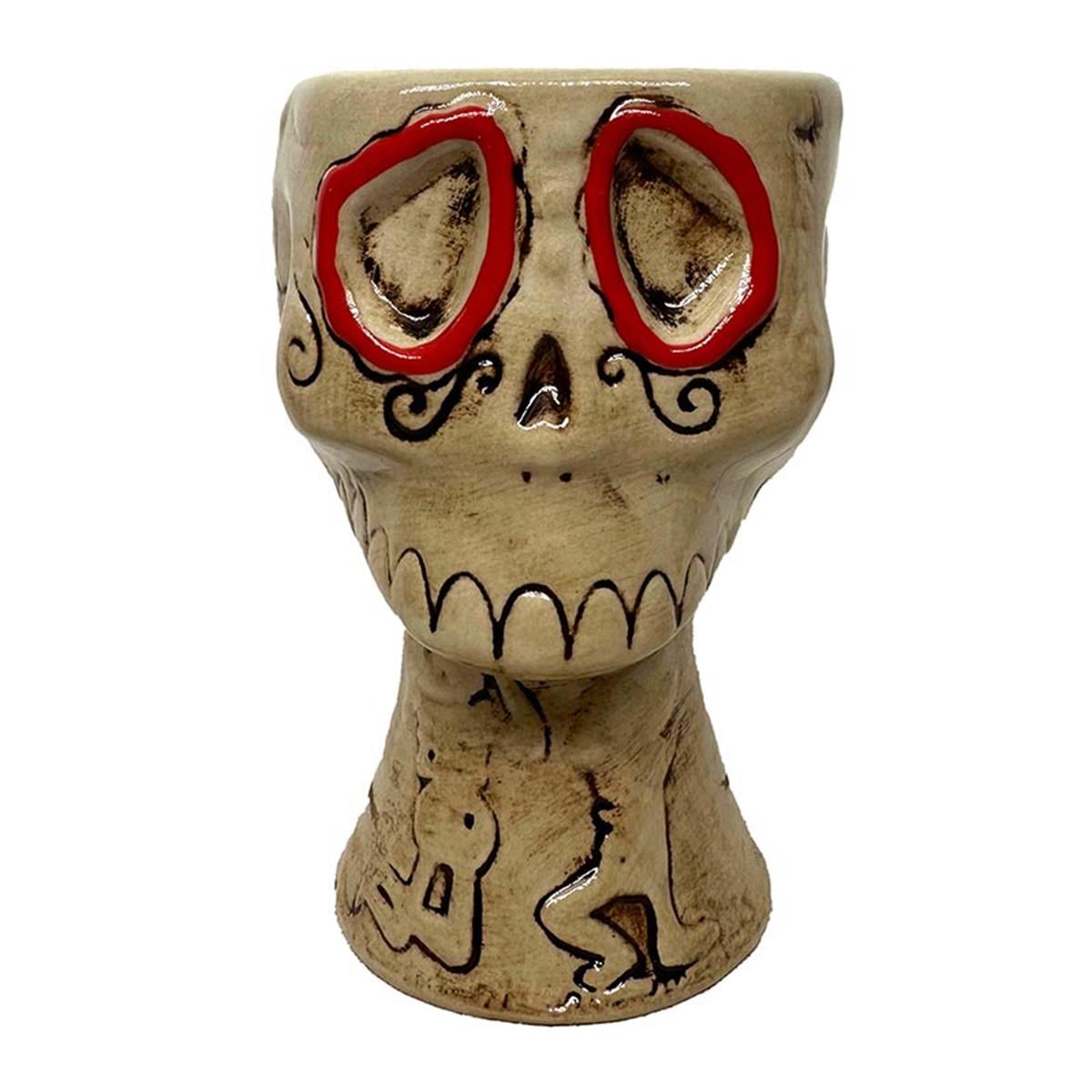 Biradlı Grv-20229 Ceramıc Tiki Mug 8,5x13,5 cm 450 CcBiradlıBR.GRV-20229