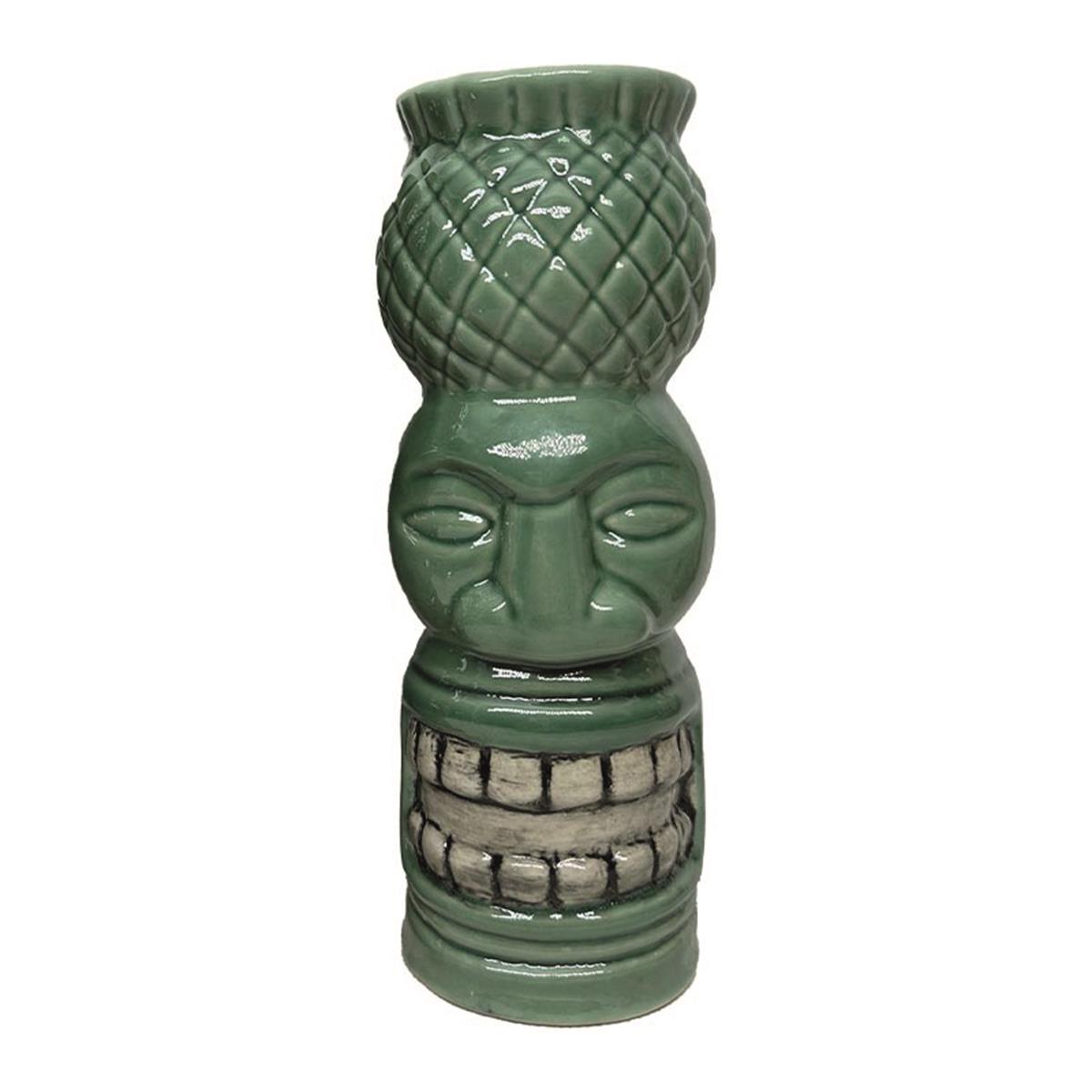 Biradlı Grv-20230 Seramik Tiki Mug 7x21 Cm 550 Cc YeşilBiradlıBR.GRV-20230-Y