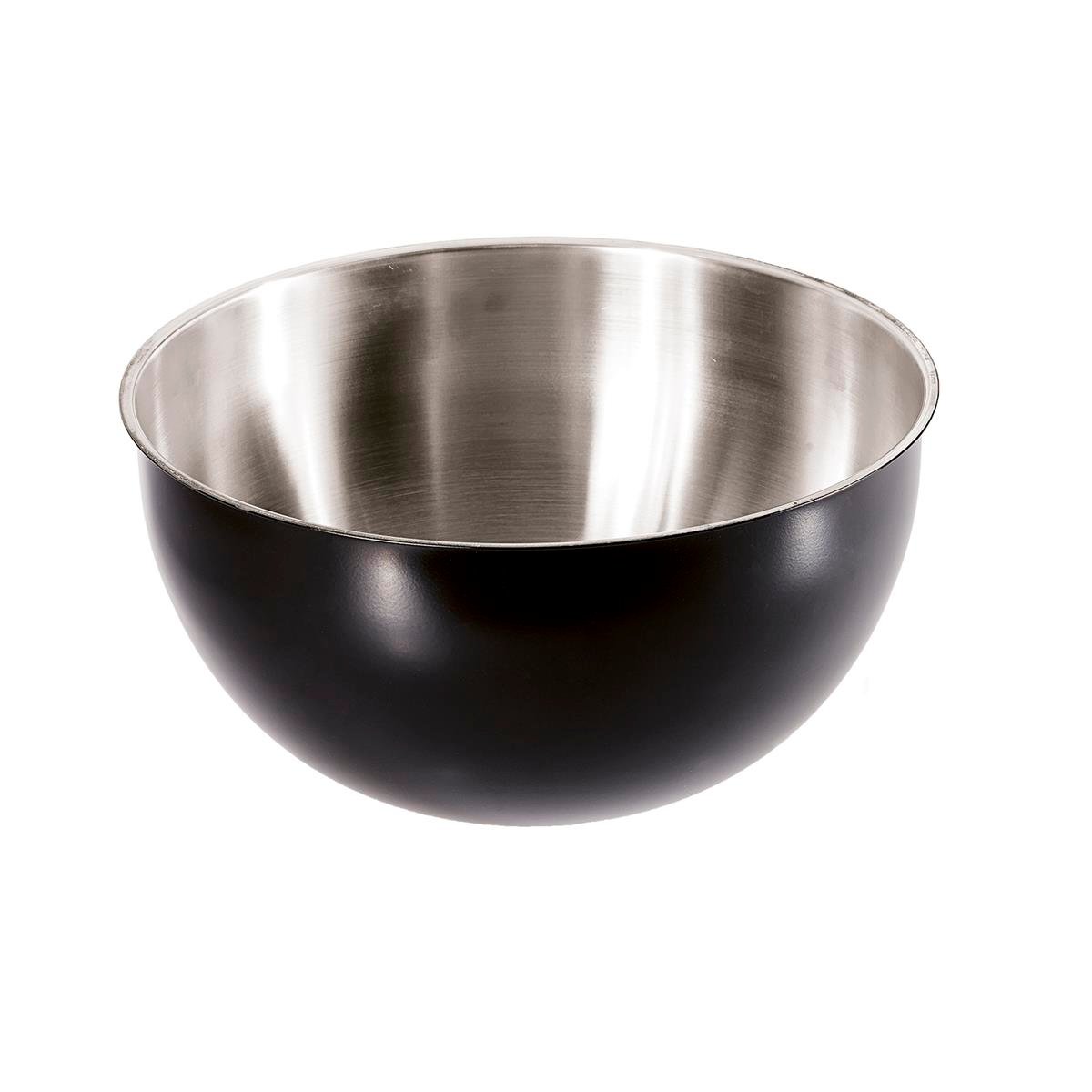 Biradlı Grv-325-Siyah Çelik Mayonez Kabı Ø 16 Cm - 1,5 L SiyahBiradlıBR.GRV-325-SİYAH