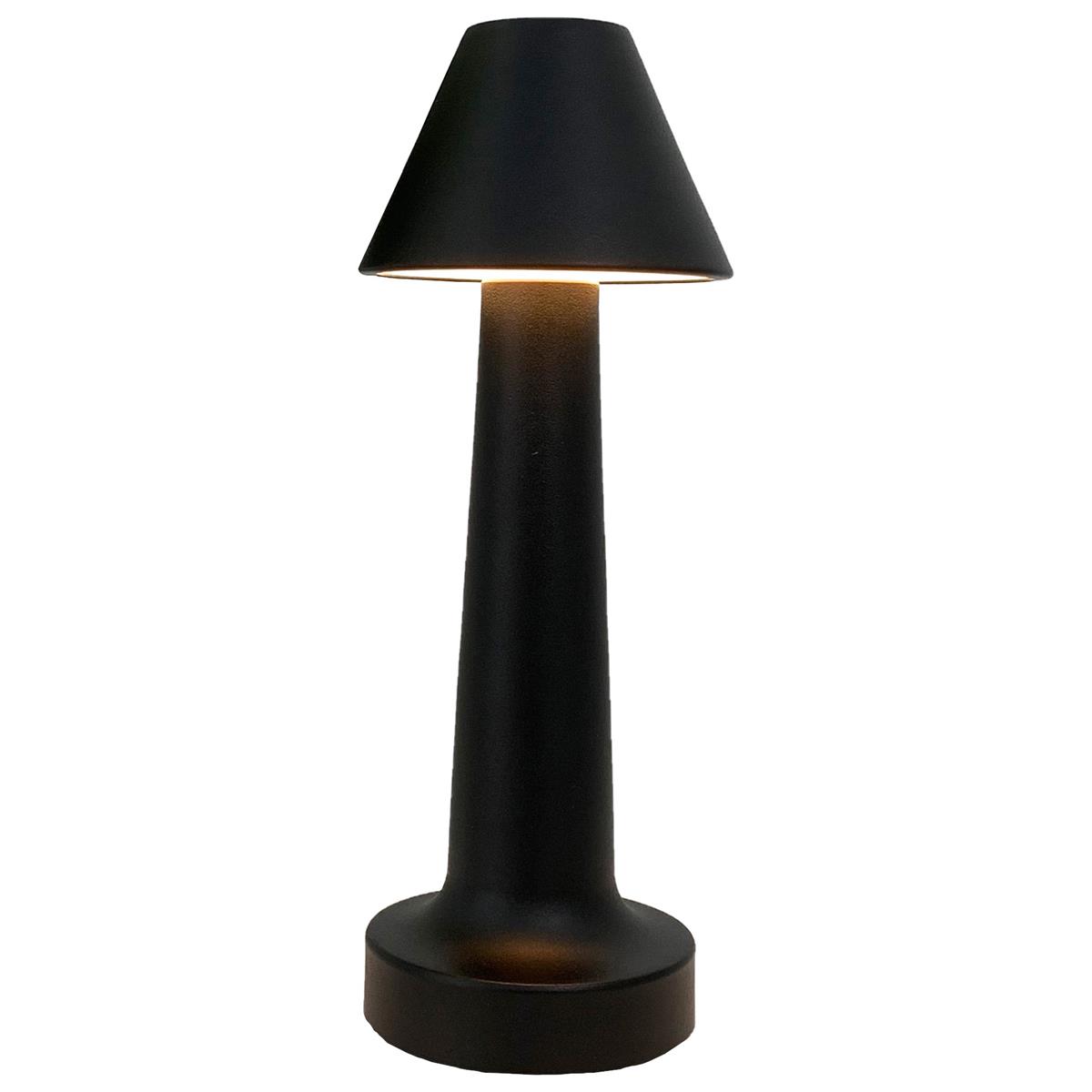 Biradlı Grv-812-Siyah Şarj Edilebilir Masa Lambası 9x22 cmBiradlıBR.GRV-812-SİYAH