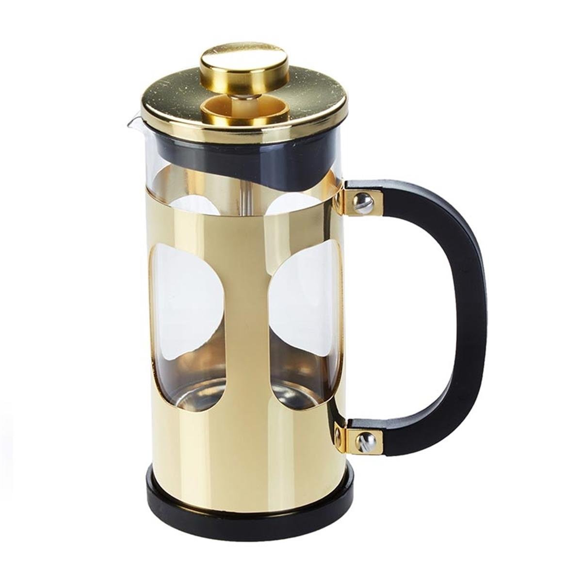 Biradlı Grv-B003-Altın French Press 350 Cc