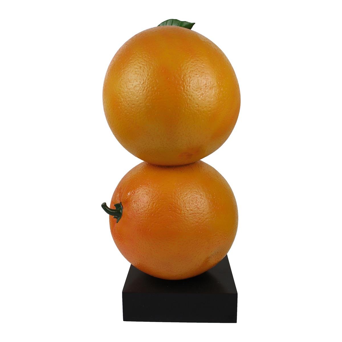 Biradlı Grv-G119 Dekoratif İkili Portakal 22x20x53 cm