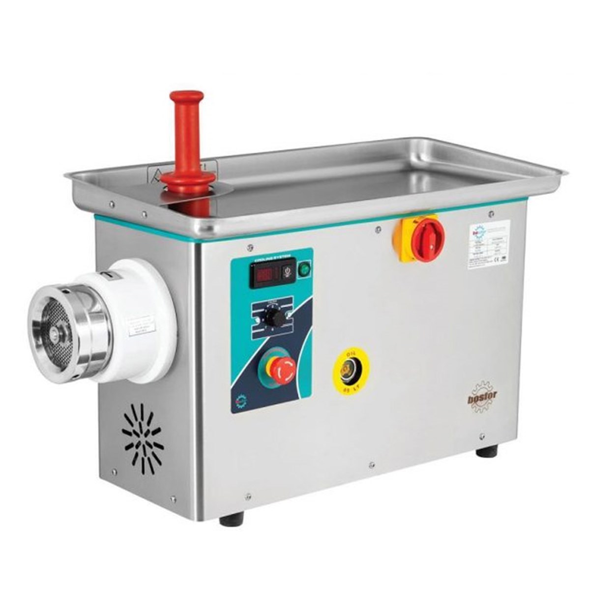 Bosfor UKMS-22PM 22 No Soğutuculu Paslanmaz Et Kıyma Makinası 220 Volt