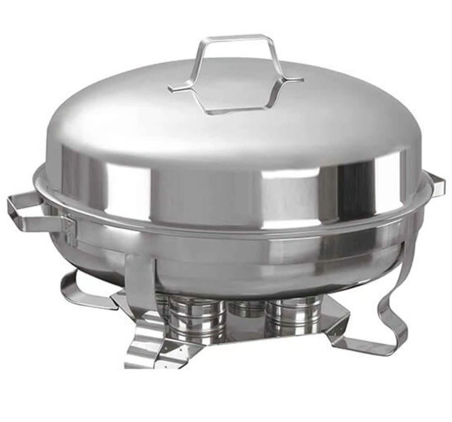 CHAFING DISH YUVARLAK 60 CM KAPAK WAS AYAKÖztiryakiler 045M.0307G.06