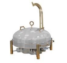 CHAFING DISH YUVARLAK 80 CM KAPAK ORTADOGU MODEL ASKILIÖztiryakiler 045M.2529I.21