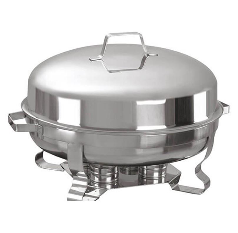 CHAFING DISH YUVARLAK 80 CM KAPAK WAS AYAKÖztiryakiler 045M.0307I.06