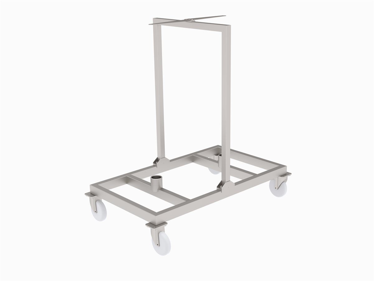 Döner ADTA 10 2 Taşıma Şoklama Ve Depolama Arabası, 620 Cm, 