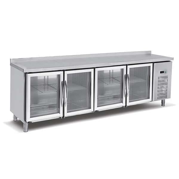 Empero Camlı Tezgah Tipi Buzdolabı 4 KapılıEmperoEMP.255.70.03-CLS