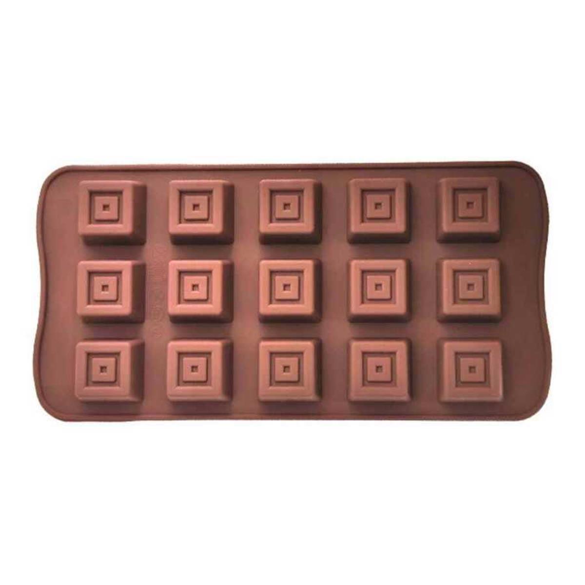 Epinox Krs-20 Silikon Çikolata Kalıbı Kare 20.8*10.4*1.8Cm EpinoxEPX.2208020070
