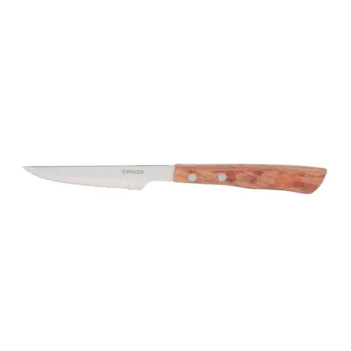Epinox Yn-Stk2 Steak Bıçağı Ahşap Saplı EpinoxEPX.8205001120