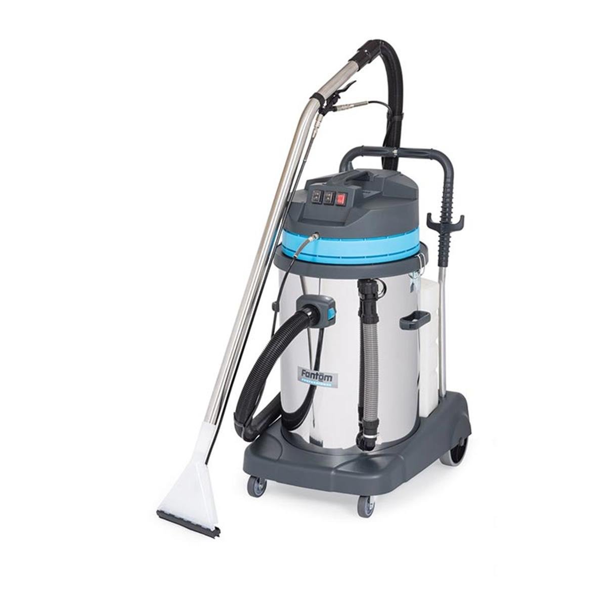 Fantom Promax 800Cm2 Halı Yıkama & Islak-Kuru Çelik Gövdeli Profesyonel Elektrikli Süpürge