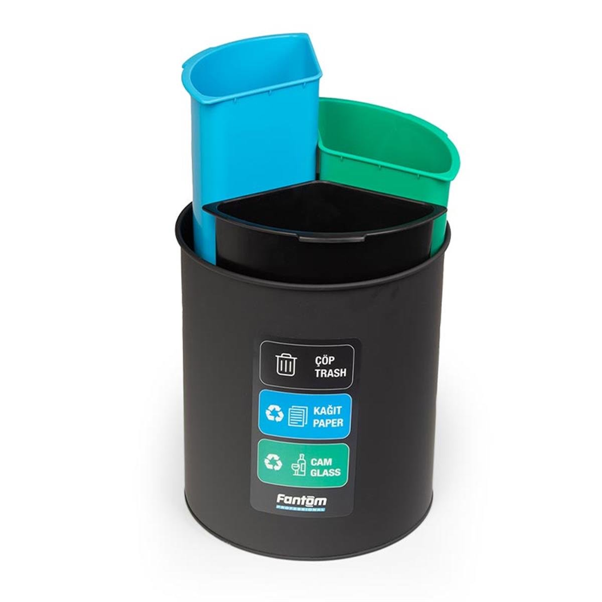 Fantom Roomcycle 31 Atık Kovası Çöp Kağıt Cam