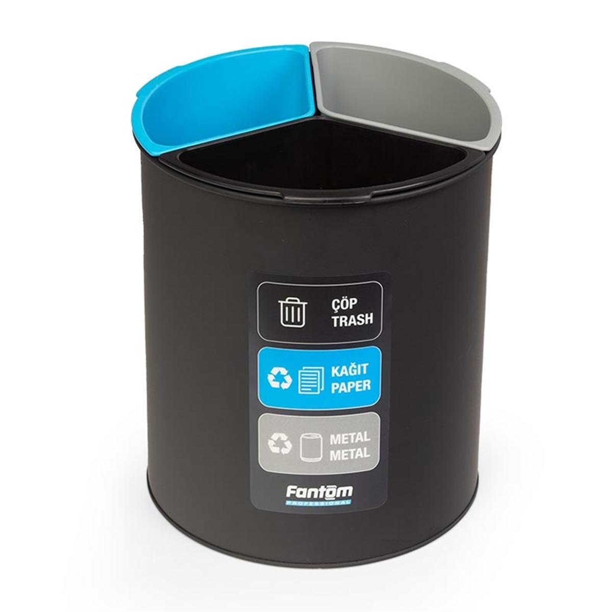Fantom Roomcycle 32 Atık Kovası Çöp Kağıt Metal