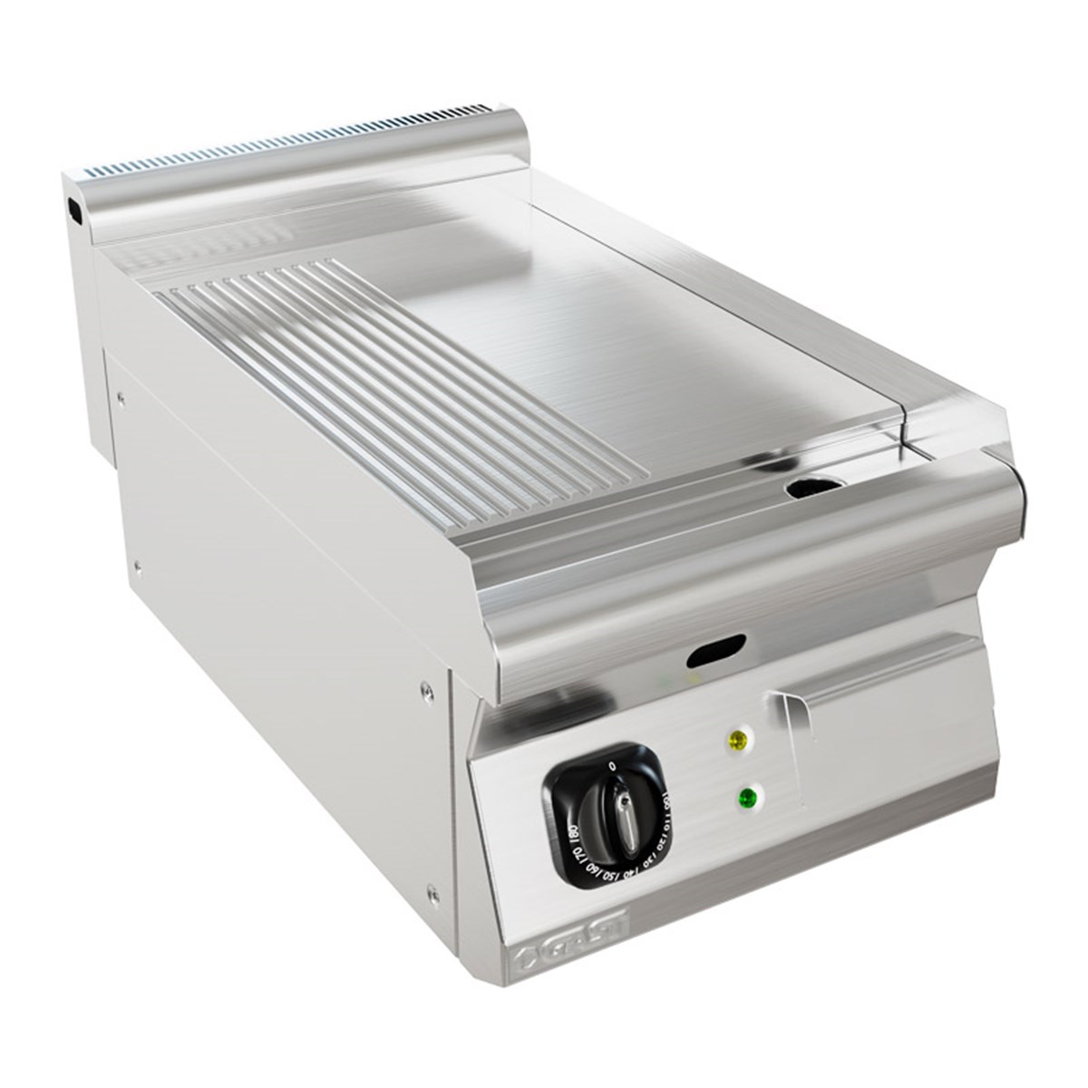 Gast 4070-IZGKY 40 lık Krom Yarı Oluklu Gazlı Peyt Izgara