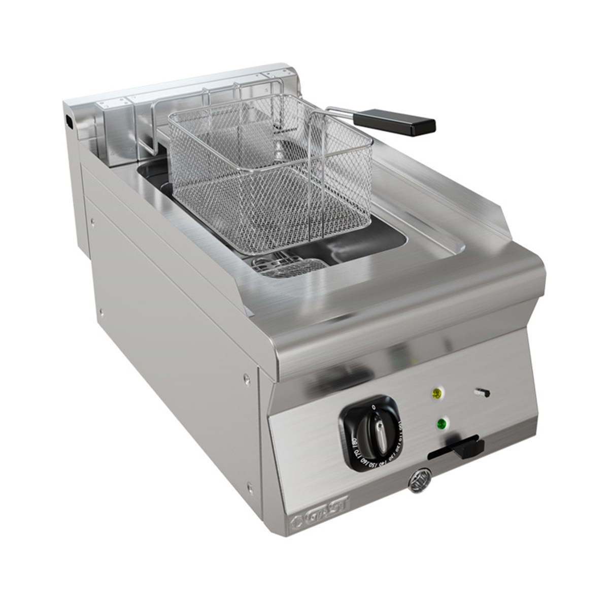 Gast 6FE40 40 lık Tahliyeli Fritöz 400x630x300