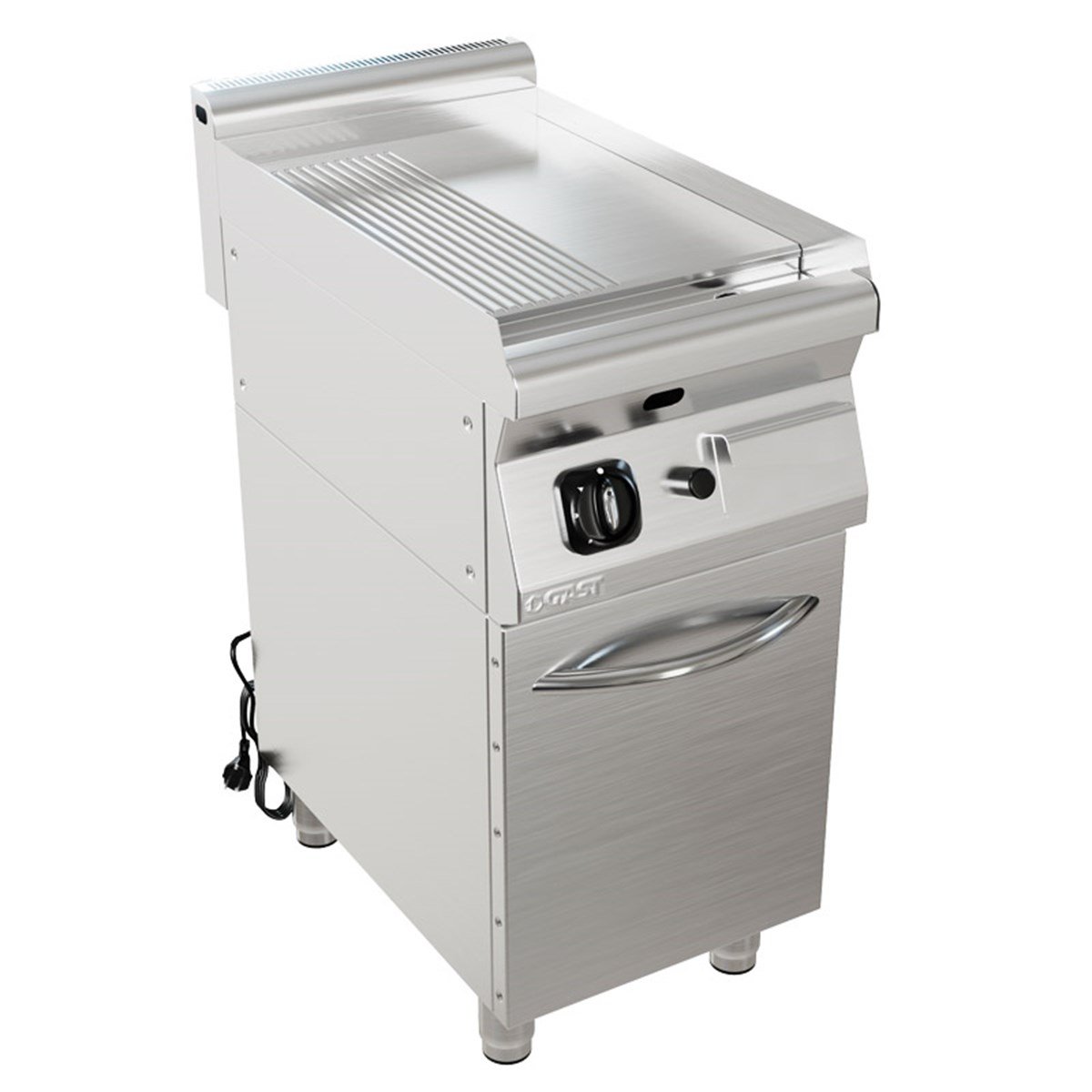 Gast 9IGK400Y 40 lık Krom Yarı Oluklu Gazlı Peyt Izgara