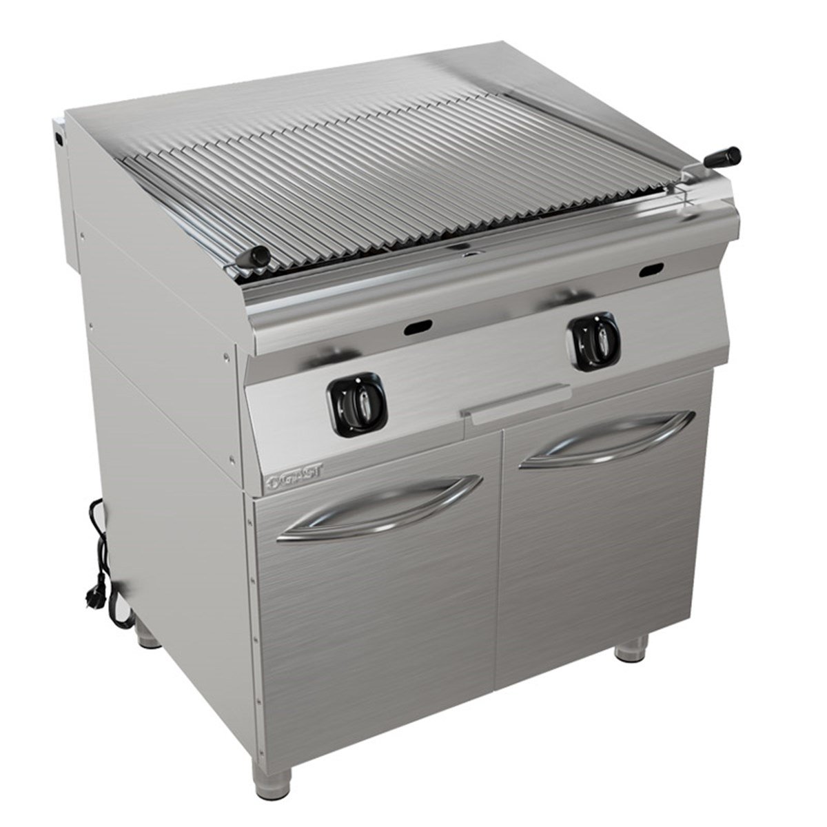 Gast 9LIG80 80 lik Gazlı Lavataş Izgara 800x930x850