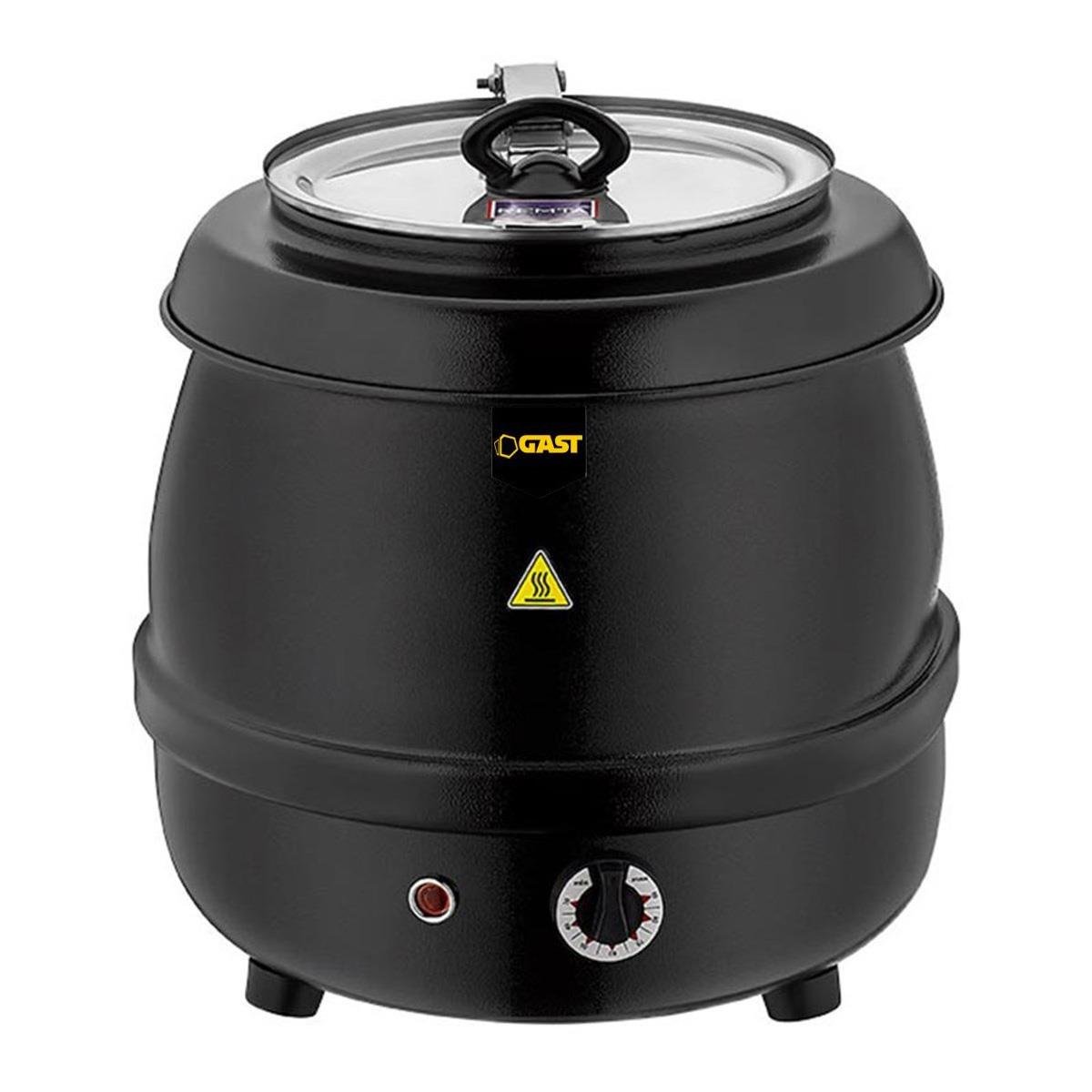 Gast CB10 Siyah Elegance Model 9 lt Çorba KazanıGastGAST.CB10