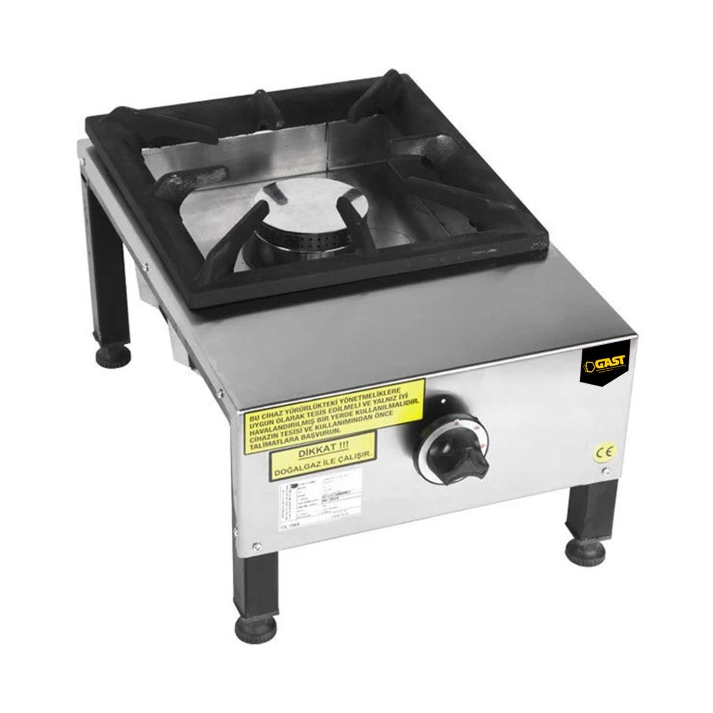 Gast CEJ20 1 li Set Üstü Gazlı Ocak  CE Belgeli