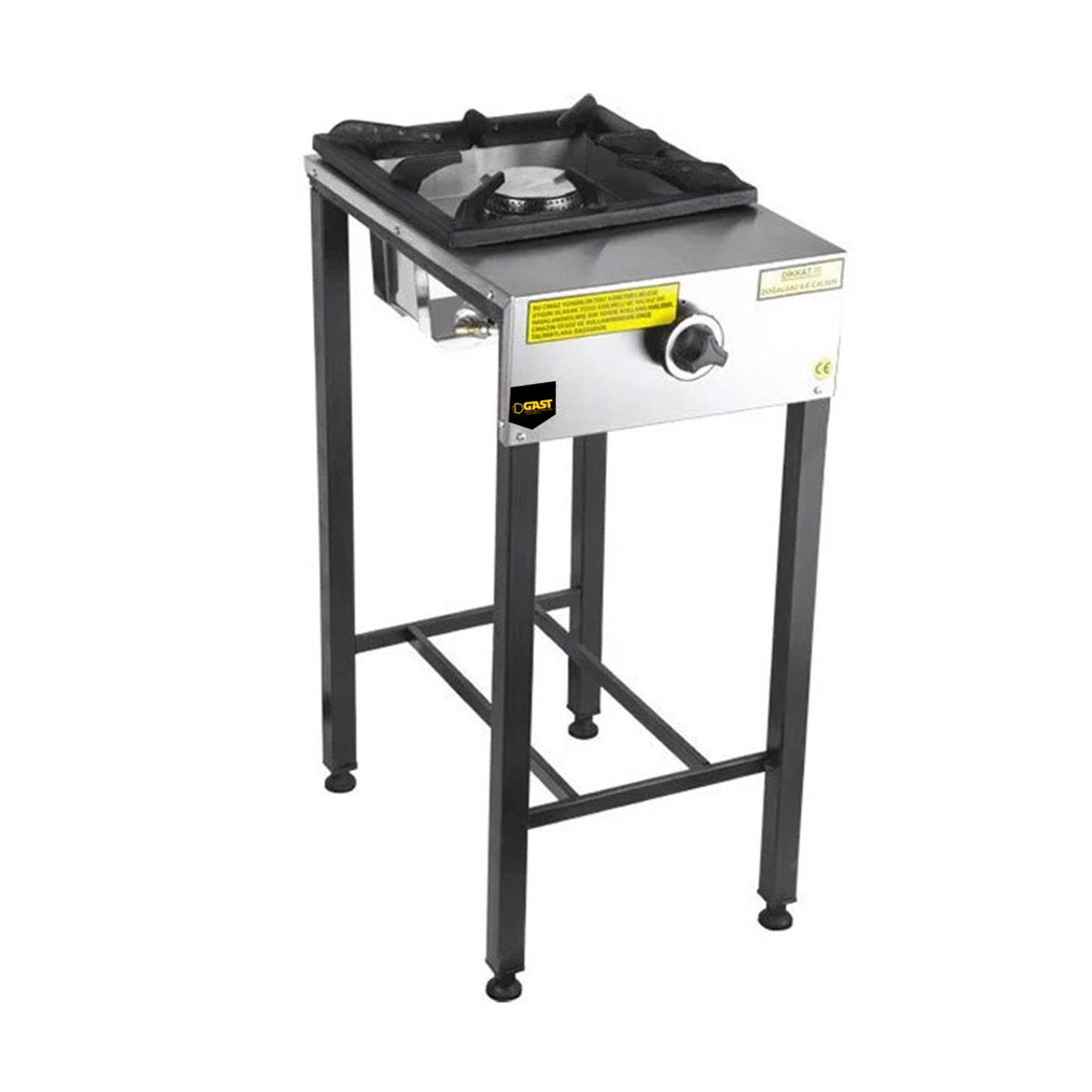 Gast CEJ21 1 li Ayaklı Gazlı Ocak CE Belgeli