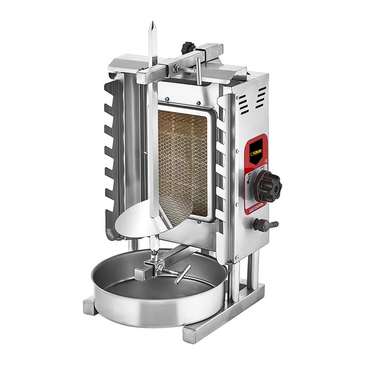 Gast D02(S) 1 Radyanlı Ev Tipi Gazlı CE Belgeli Döner Ocağı