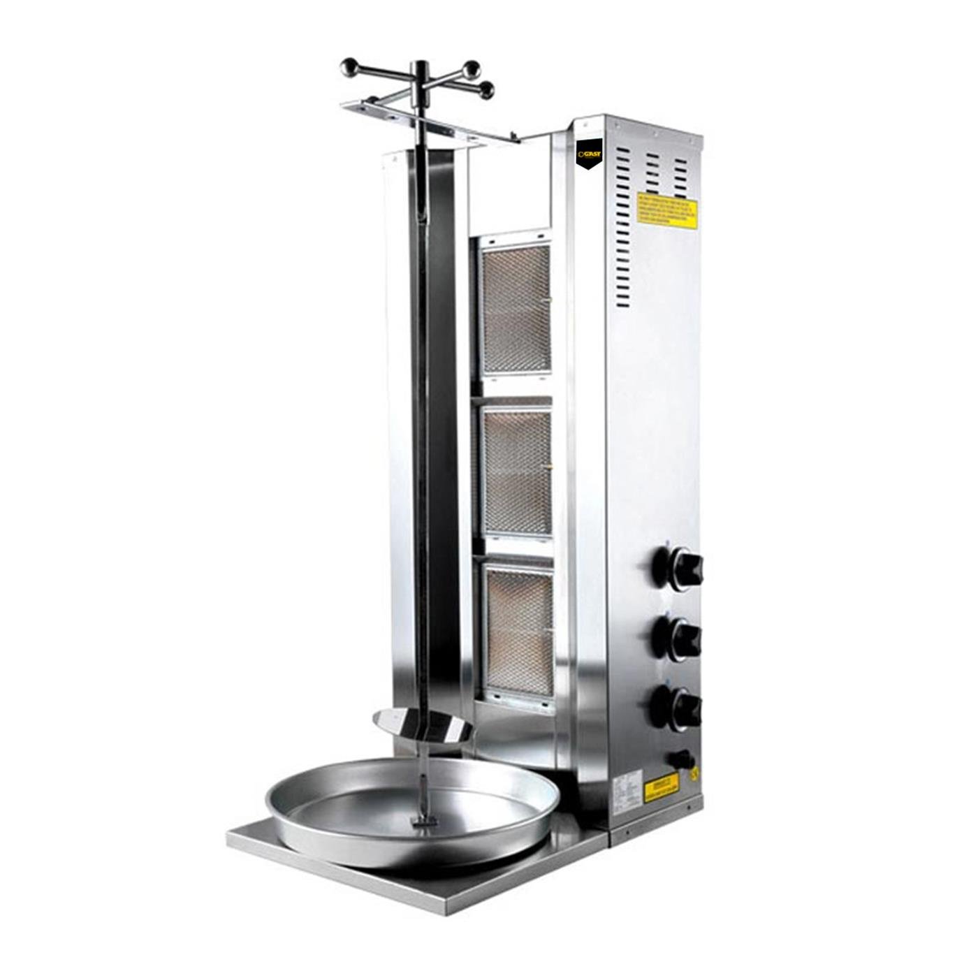 Gast D06 3 Radyanlı Gazlı CE Belgeli Motorsuz Döner OcağıGastGAST.D06