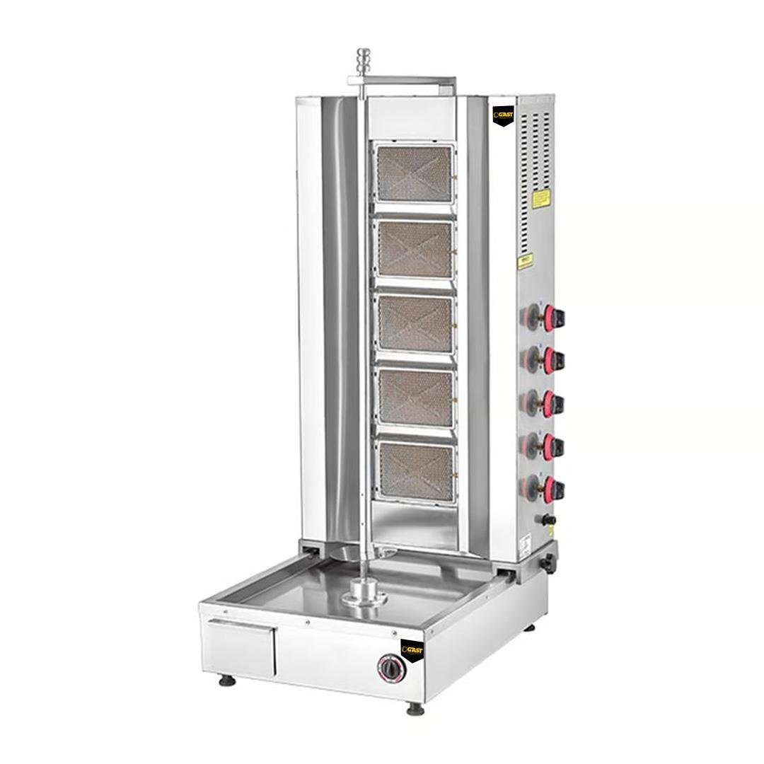 Gast D12(A) 6 Radyanlı Alttan Motorlu Gazlı CE Belgeli Döner OcağıGastGAST.D12(A)