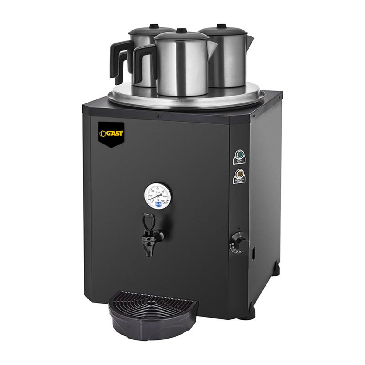 Gast DE10 3 Demlikli Jumbo 40 lt Çay Ocağı SiyahGastGAST.DE10-S