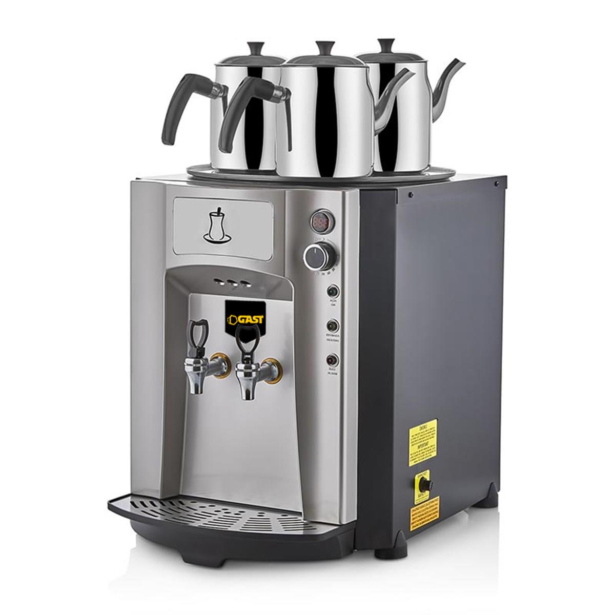 Gast DE10SP 3 Demlikli Premium Şamandıralı 40 lt Çay Ocağı GriGastGAST.DE10SP-G