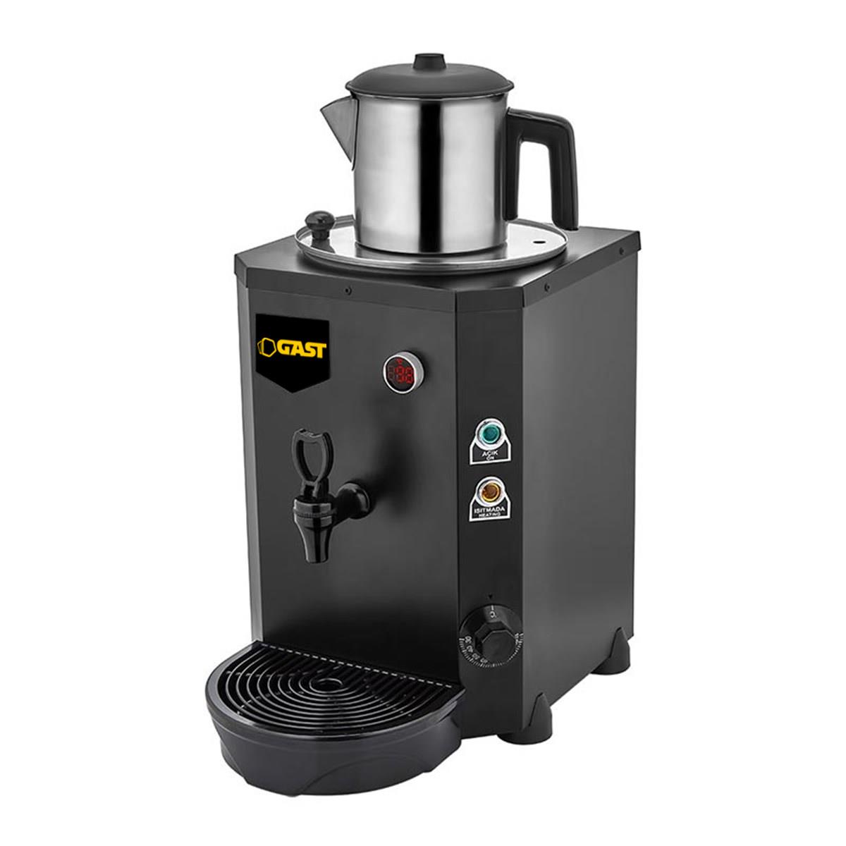 Gast DE14 Tek Demlikli Mini Jumbo 9 lt Siyah