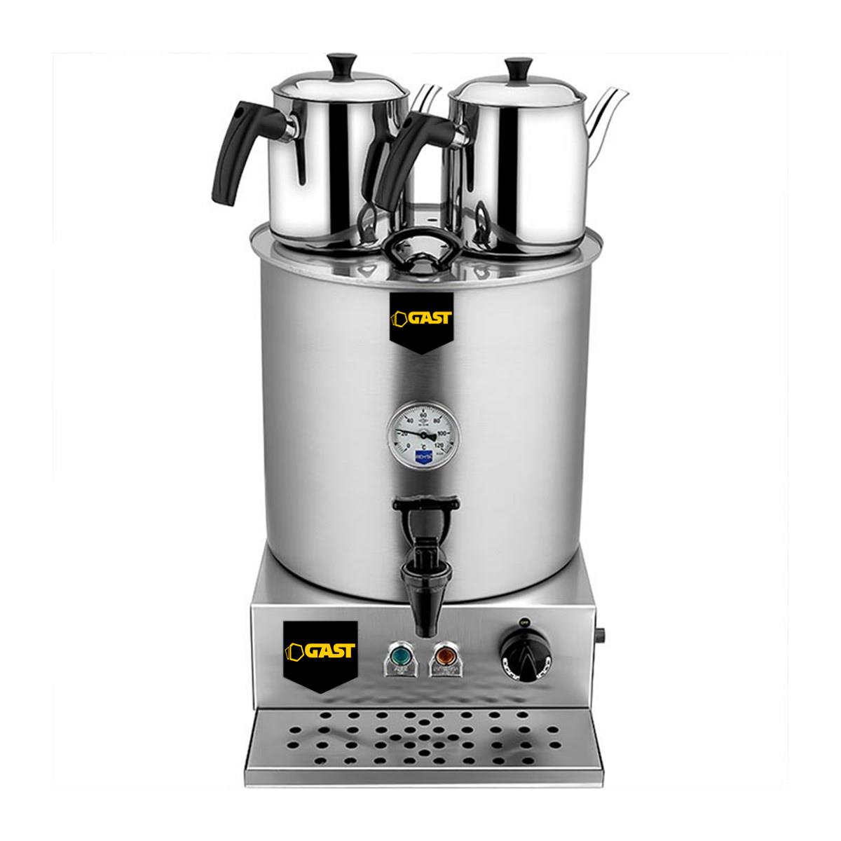 Gast DE21 2 Demlikli Master 23 lt Çay OcağıGastGAST.DE21