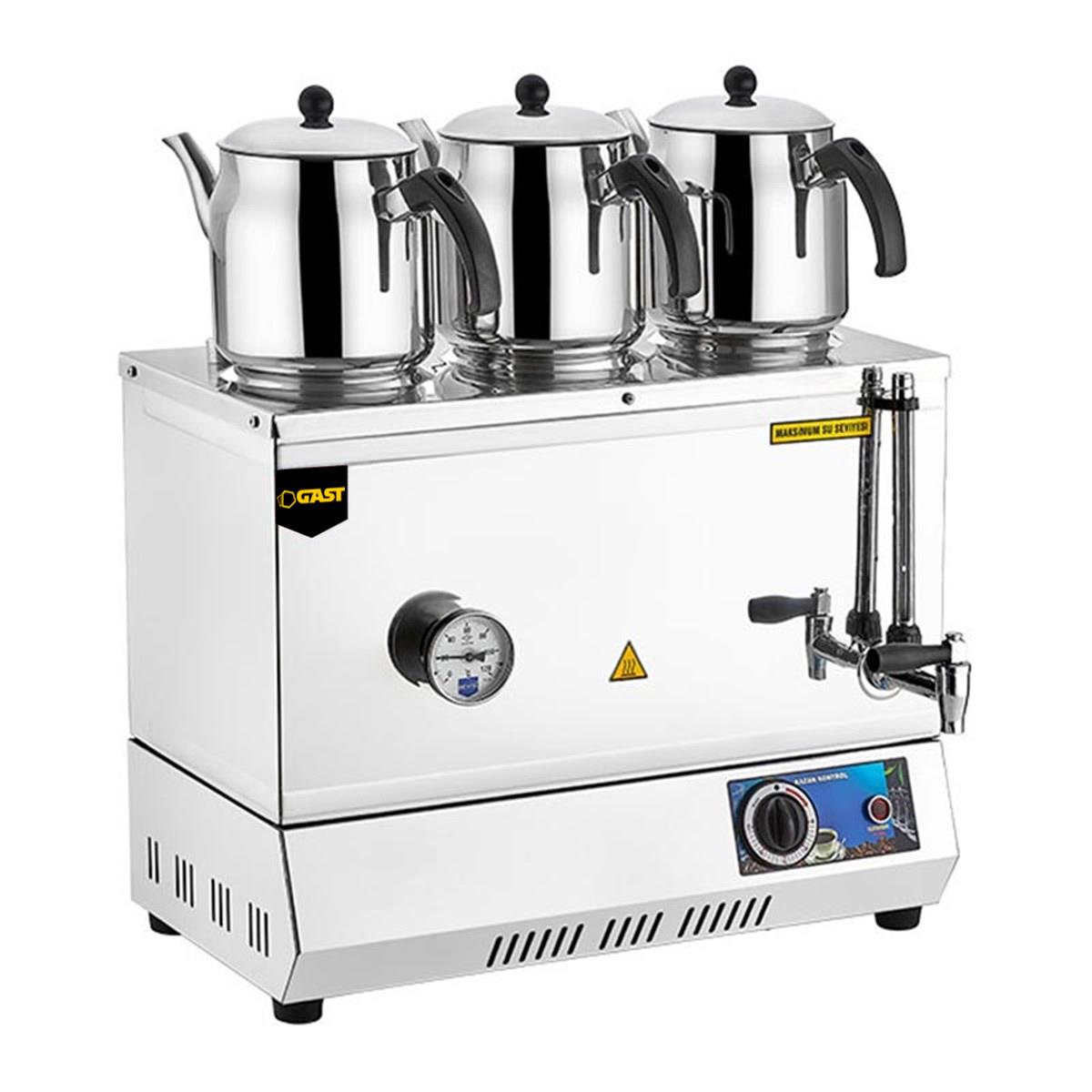 Gast EP03 55 Model Üç Demlikli 33 lt Çay OcağıGastGAST.EP03