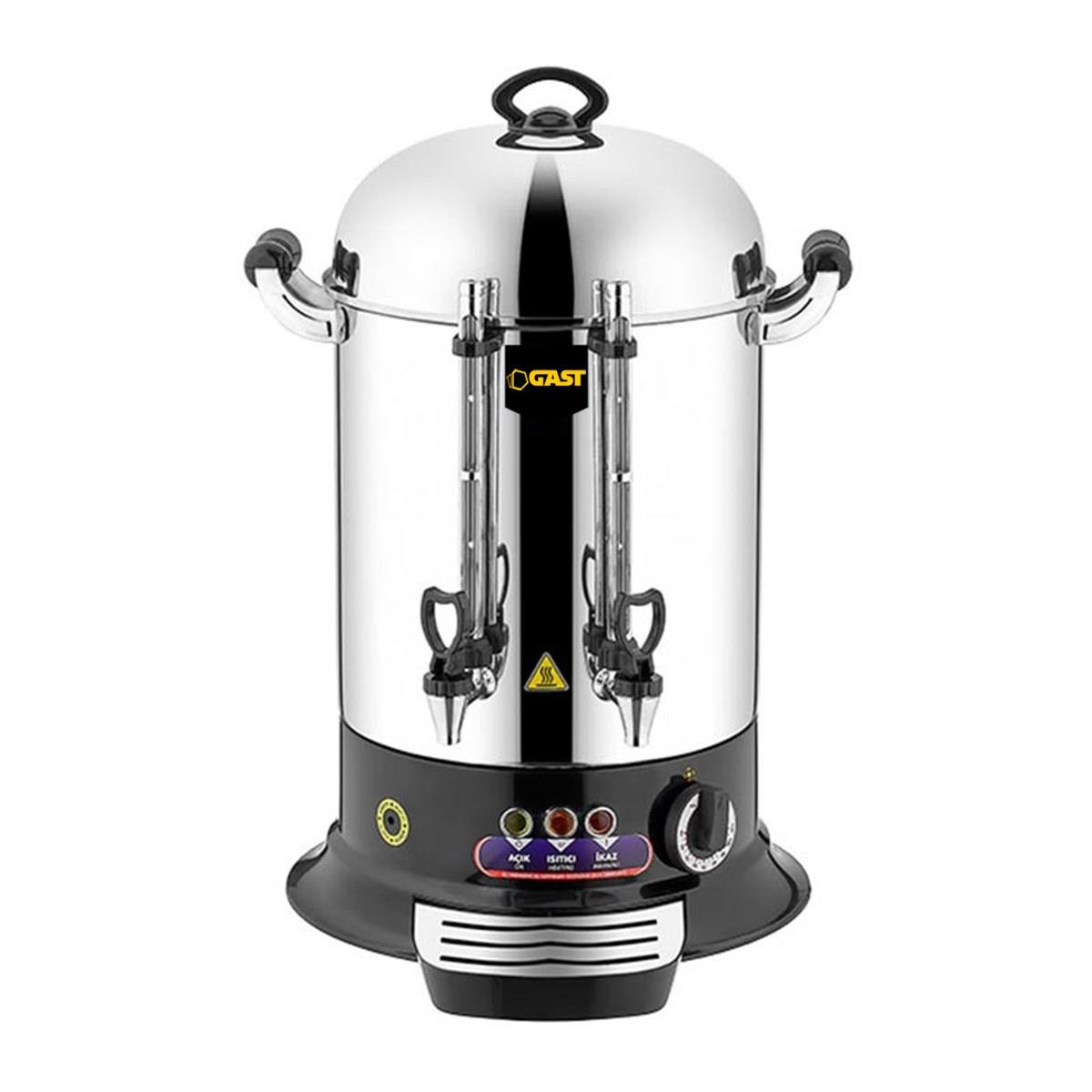 Gast ER12 Elegance 80 Bardak Kapasiteli 9 lt Çay Makinesi